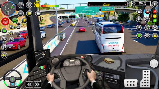 Grand City Racing Bus Sim 3D スクリーンショット 3