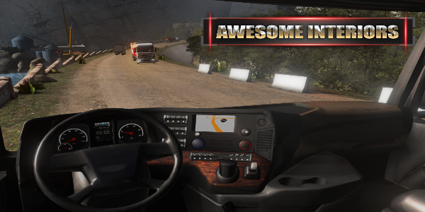 European Truck Simulator 스크린샷 1