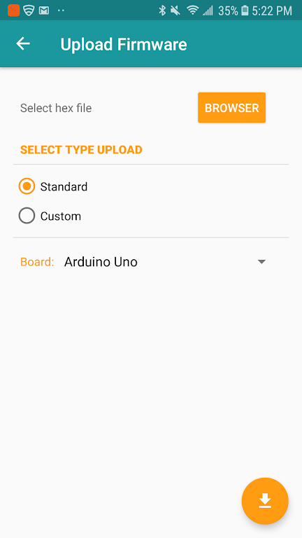 Arduino Hex Uploader-Bin/Hex Captura de tela 1