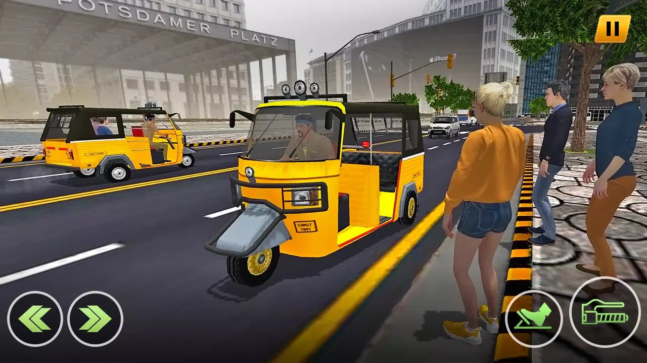 Tuk Tuk Rickshaw Auto Driving Capture d'écran 0