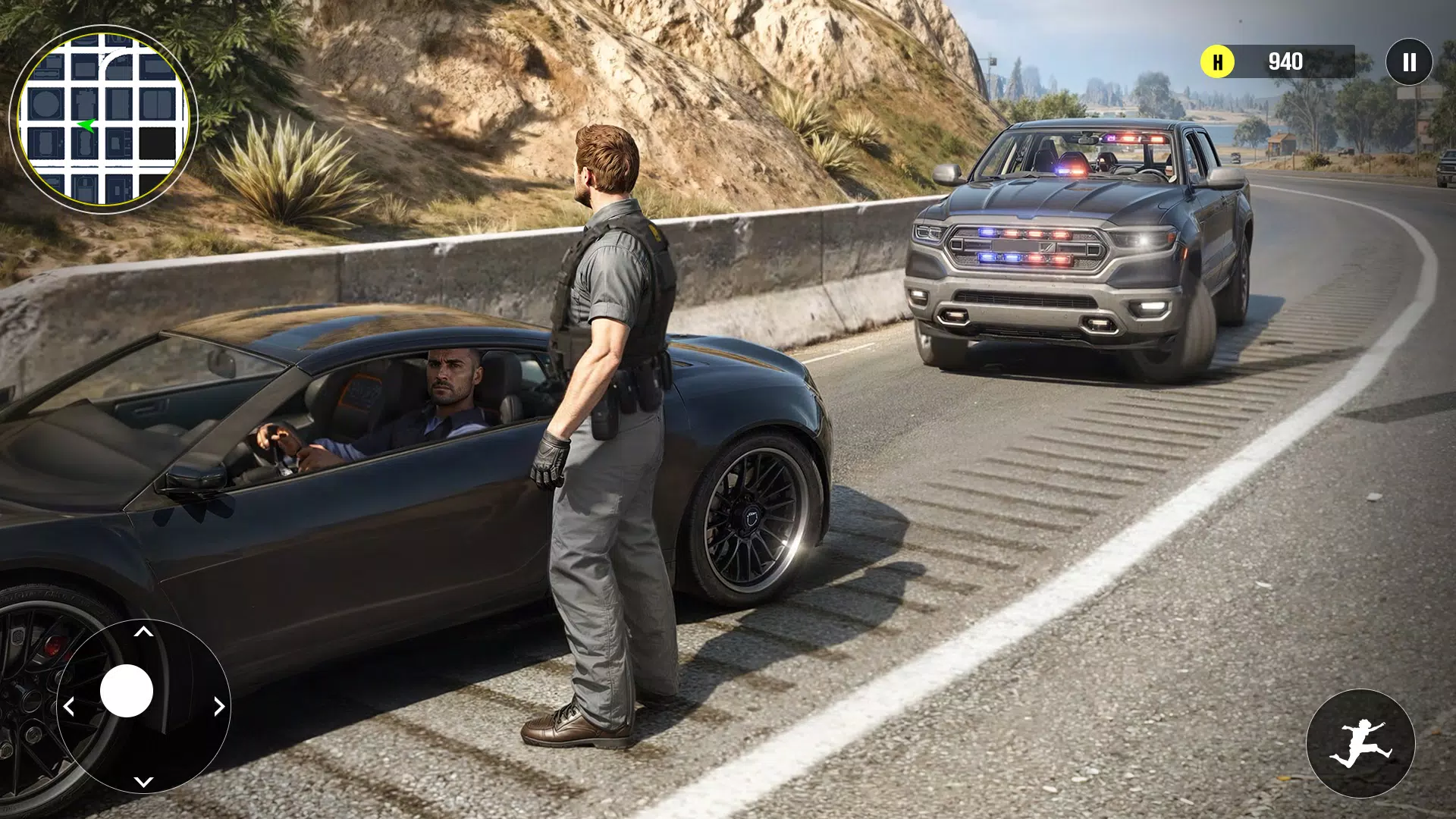 Police Van Crime Sim Games应用截图第0张