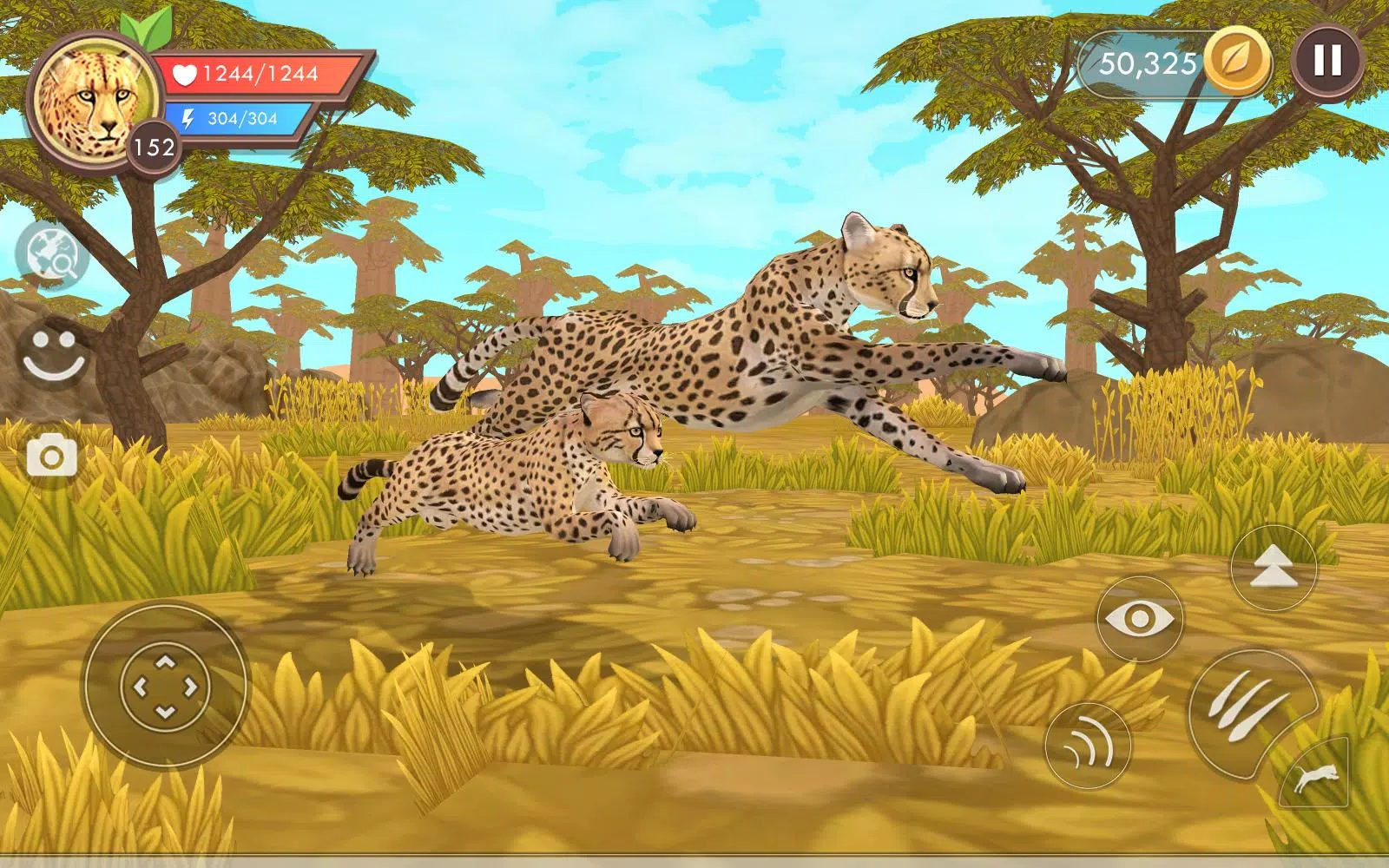 WildCraft: Sim de Animais Screenshot 1