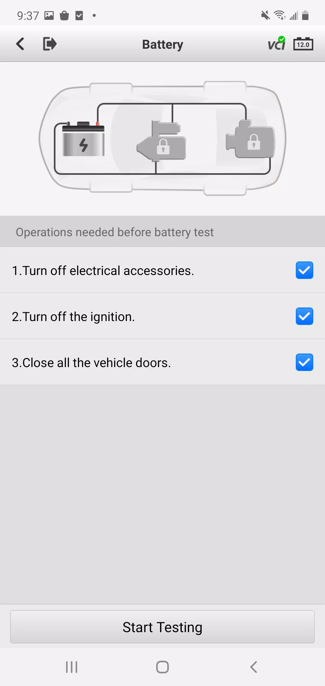 Battery Test 螢幕截圖 3