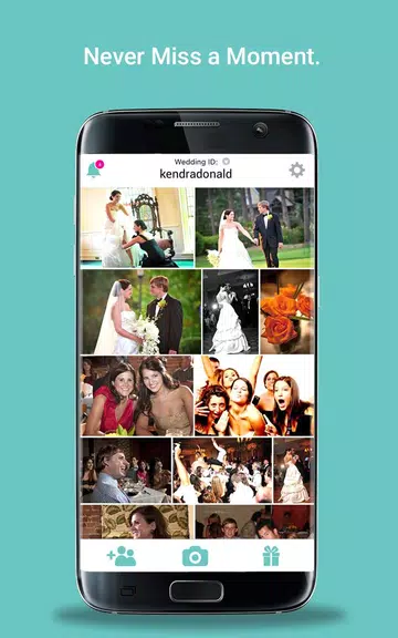 WedPics - Wedding Photo App Скриншот 1