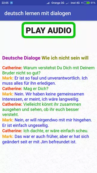 deutsch lernen durch hören  A1 Schermafbeelding 2