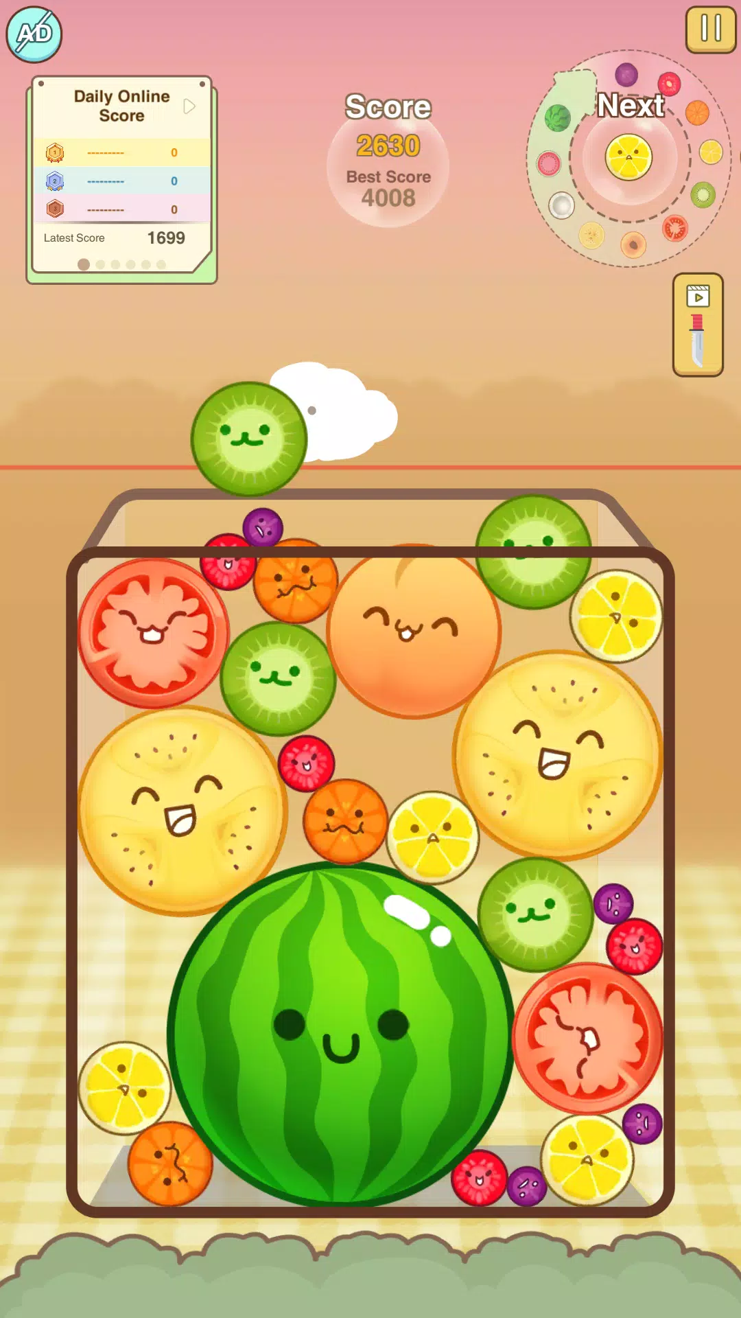 Watermelon Merge Game Screenshot 0