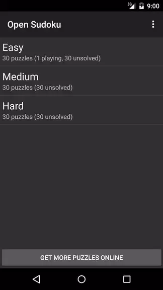 Open Sudoku 스크린샷 0