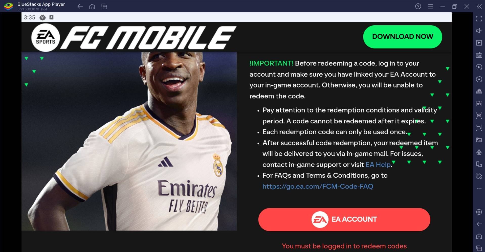 Nouveaux EA SPORTS FC™ Mobile Football Codes publiés pour janvier 2025