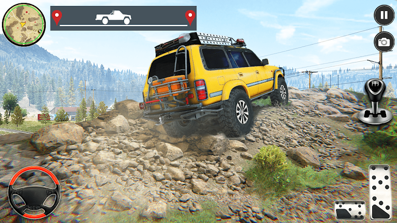 4x4 Turbo Jeep Racing Mania 스크린샷 2