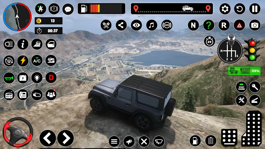 Offroad Jeep Driving & Parking Mod Screenshot 2