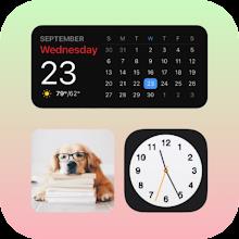 Widgets OS 17: Farbige Widgets