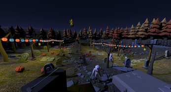 Ghoulish Golf: Broomstick Bonanza Screenshot 0