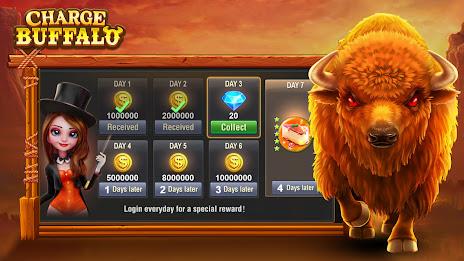 Charge Buffalo Slot-TaDa Games Screenshot 2