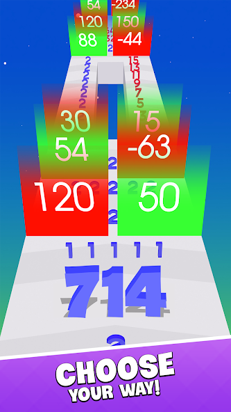 Merge Number: Run Master Mod Capture d'écran 1