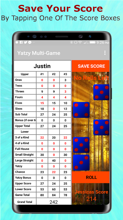 Yatzy Multi-Game Edition 스크린샷 2
