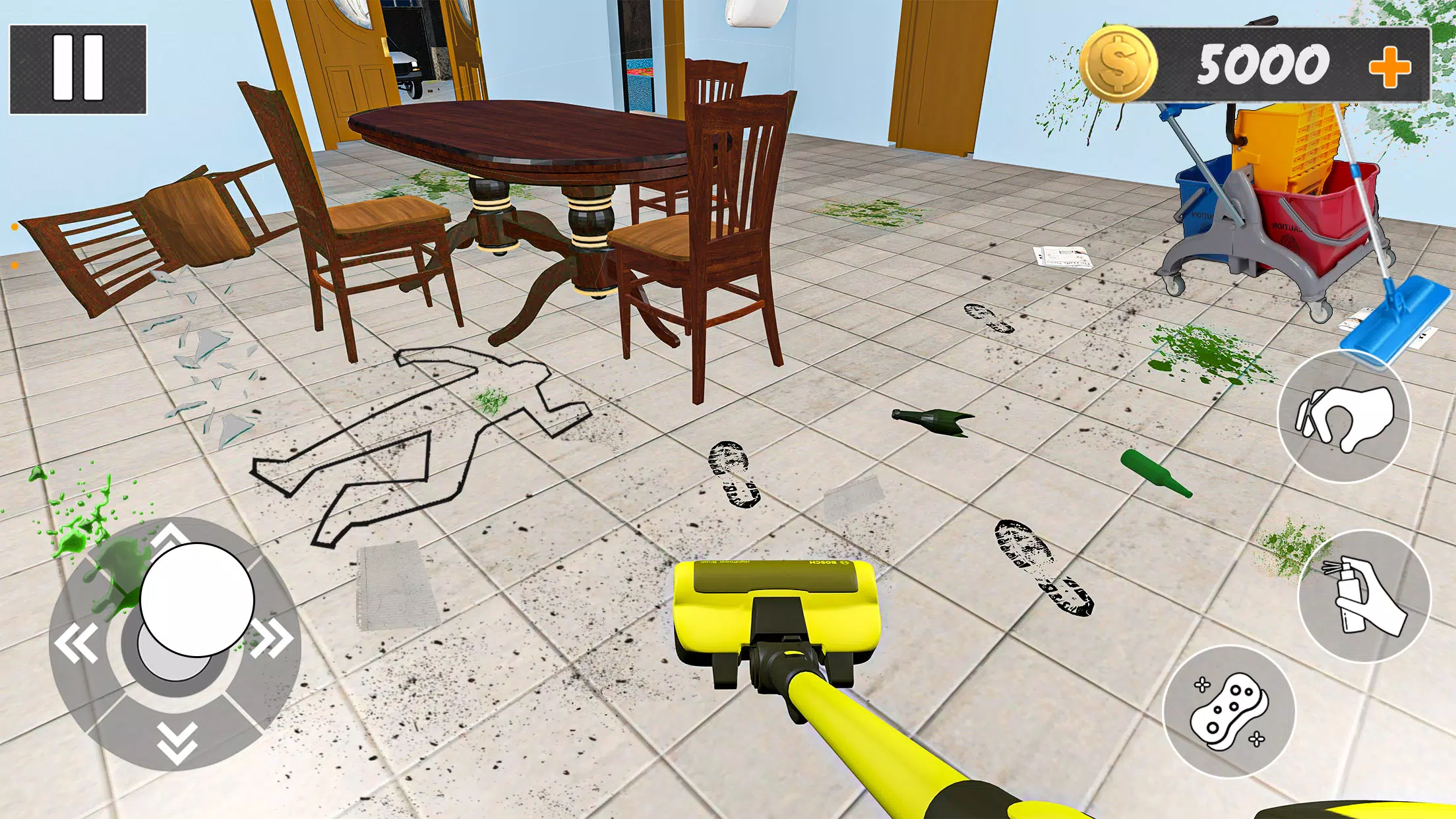 Murder Evidence Cleaner Games Screenshot 0