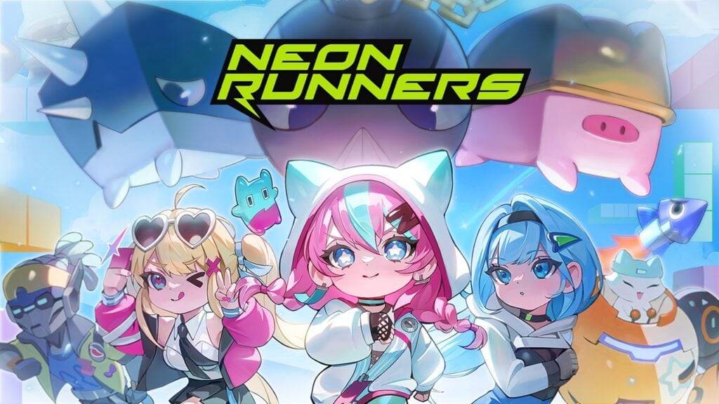 Neon Runners: Tạo và chinh phục trong nền tảng cuộn bên mới