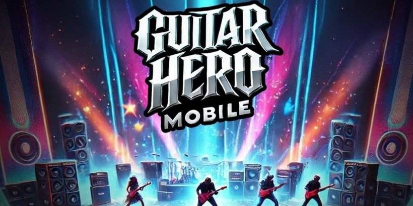 Guitar Hero mobiele lancering struikelt met AI -aankondiging