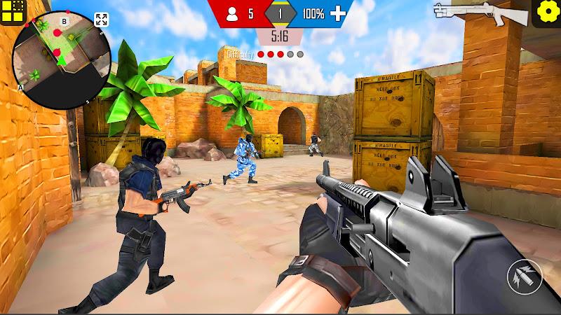 Gun Strike: FPS Attack Shooter ภาพหน้าจอ 1