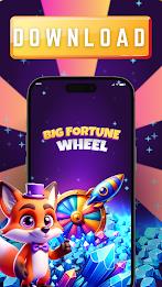 Big Fortune Wheel: Real Prizes Screenshot 0