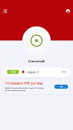 VPN Japan - JP VPN Proxy スクリーンショット 2