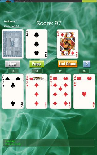 21 Solitaire Game Скриншот 2