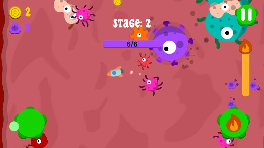 Microbe Explorer Captura de pantalla 1