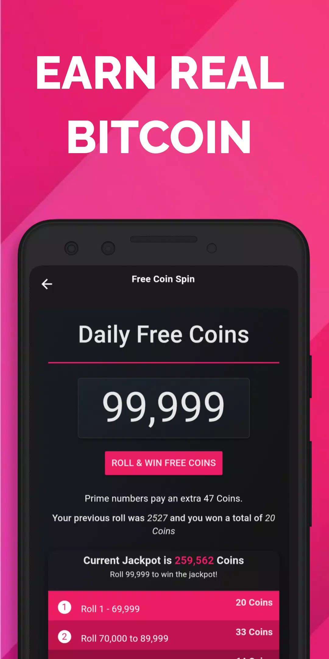 Cointiply - Earn Real Bitcoin 螢幕截圖 0