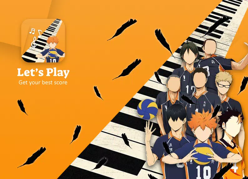 Game Haikyuu Piano Tiles স্ক্রিনশট 0