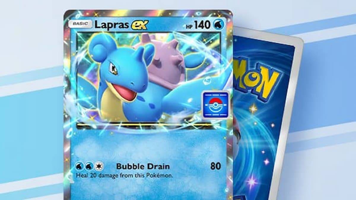 Pokémon TCG Pocket 中的 Lapras Ex 增強