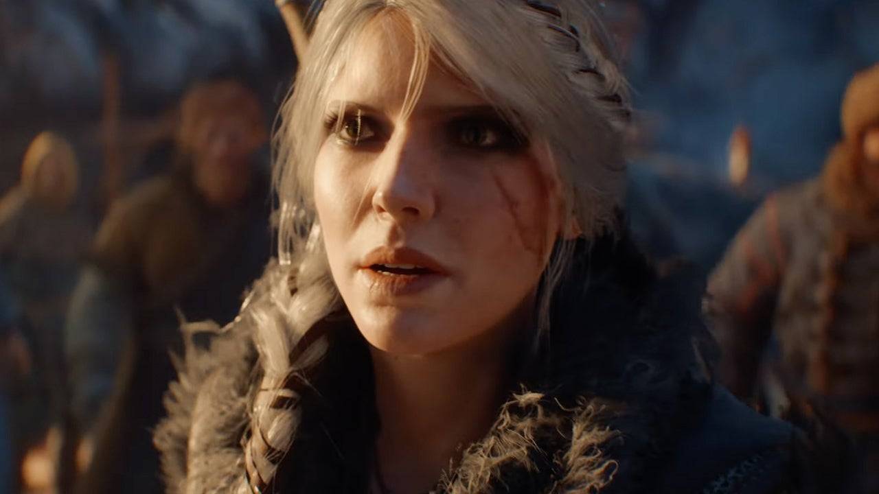 Ciri在官方The Witcher 4 Cinematic Profel Trailer的官方一枪中拍摄。图片来源：CD Projekt。