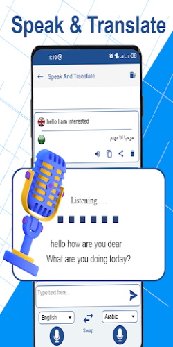 Voice Translator -Translate Capture d'écran 1