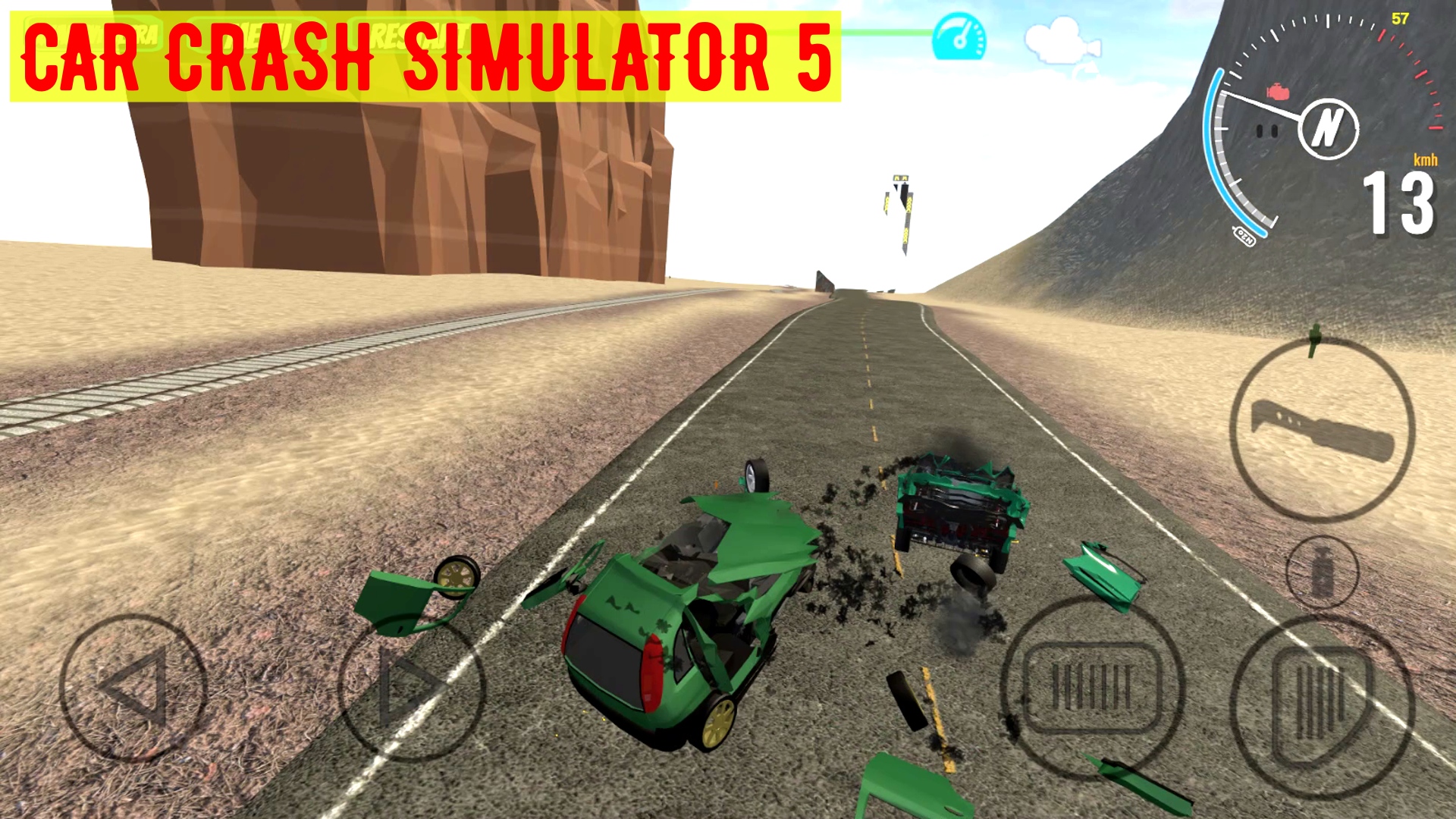 Car Crash Simulator 5 螢幕截圖 1