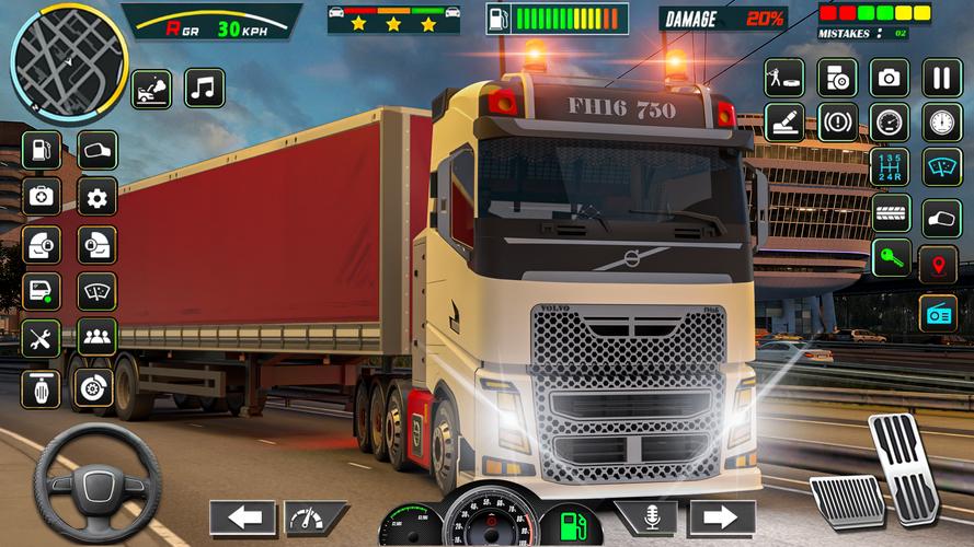 City Cargo Truck Game 3D Screenshot 1