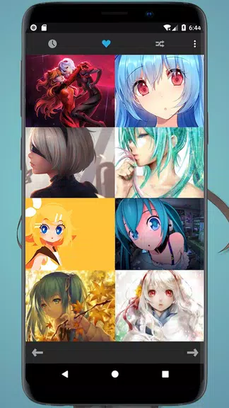 Beauty Anime Girls Wallpapers ภาพหน้าจอ 2