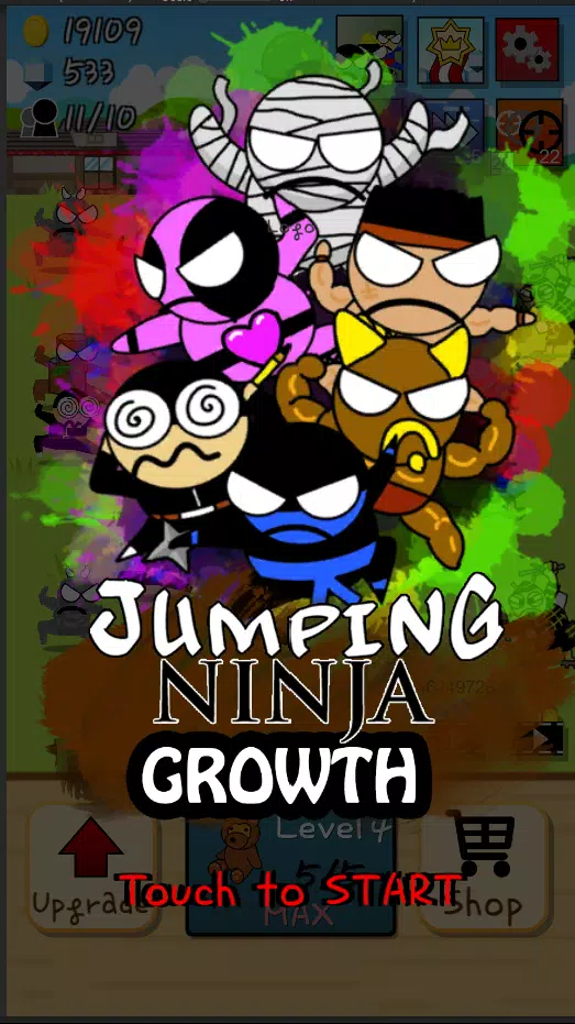 Ninja Growth - Brand new clicker game Mod应用截图第2张