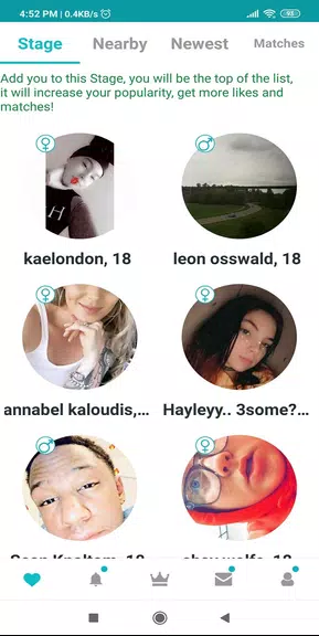 Teen Date -US Teen Dating App for single teenagers 螢幕截圖 0