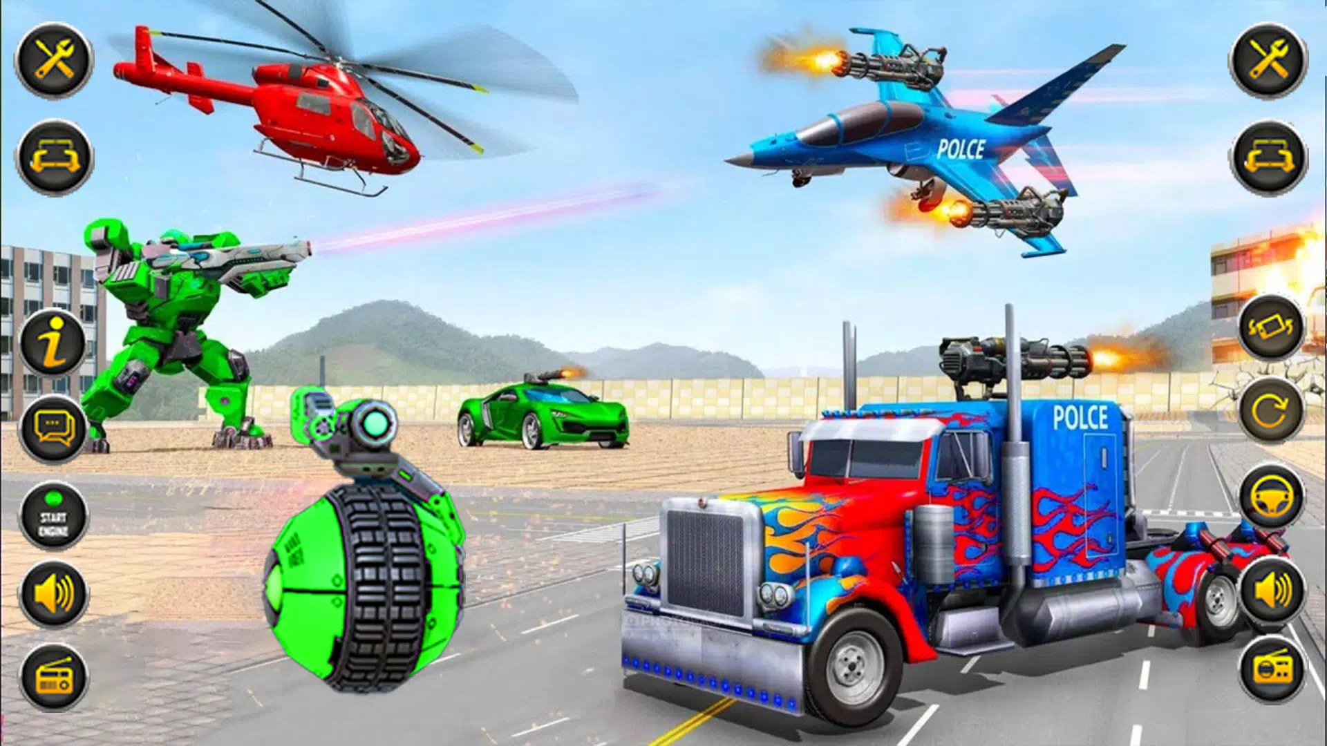 Robot Games 3D 2022 ภาพหน้าจอ 3