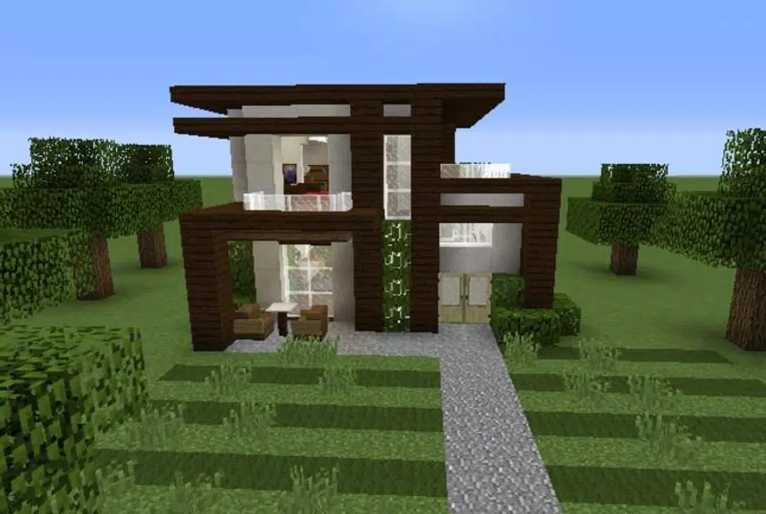 Modern MCPE Houses PRO Ekran Görüntüsü 1