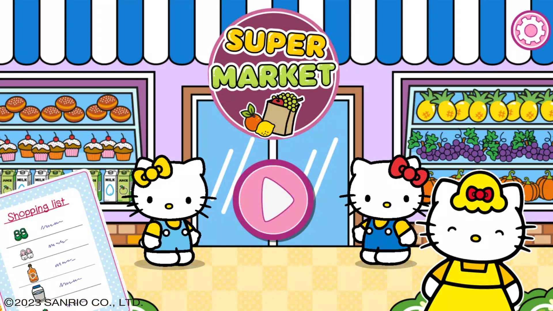 Hello Kitty: Supermarché Capture d'écran 0