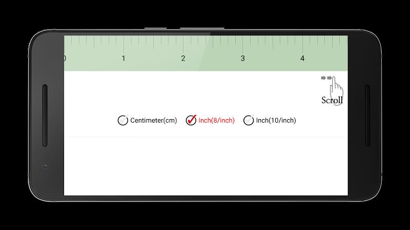 Tape measure: cm, inch Screenshot 2