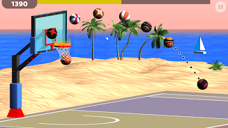 Basketball: Shooting Hoops 螢幕截圖 1