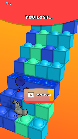 Pop It Run! 3D Mod 螢幕截圖 2