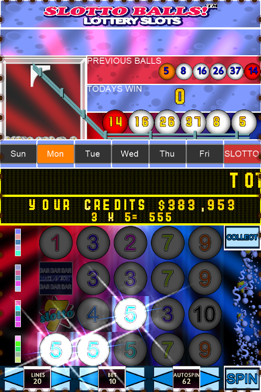 Slotto Balls™ Lottery Fruit Machine 螢幕截圖 2
