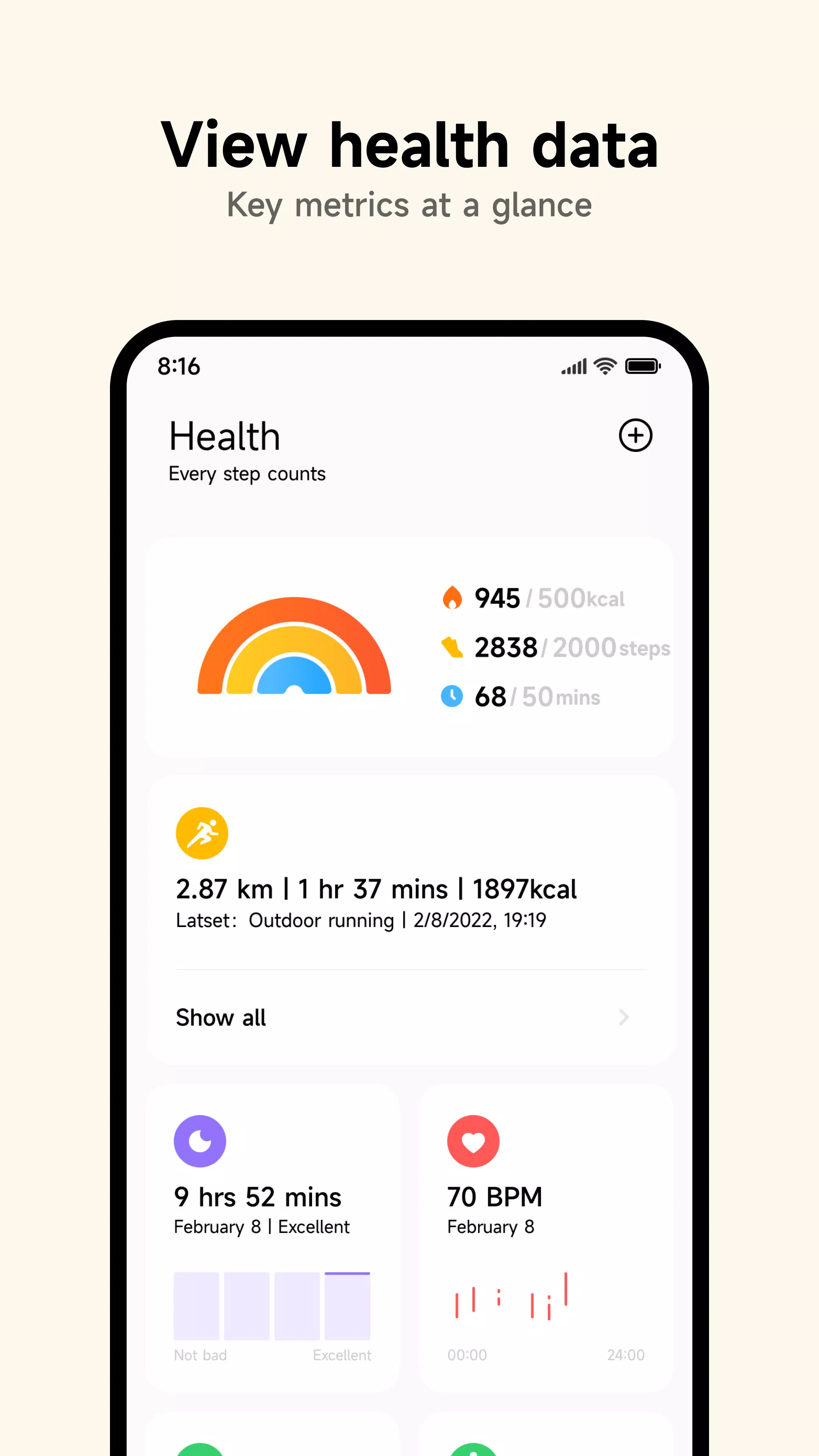 Mi Fitness (Xiaomi Wear) 스크린샷 0