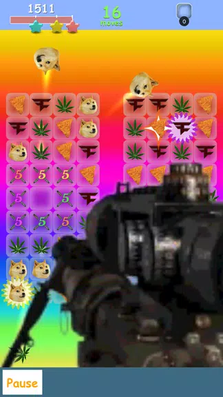 Meme Crush - MLG Kush edition 스크린샷 1