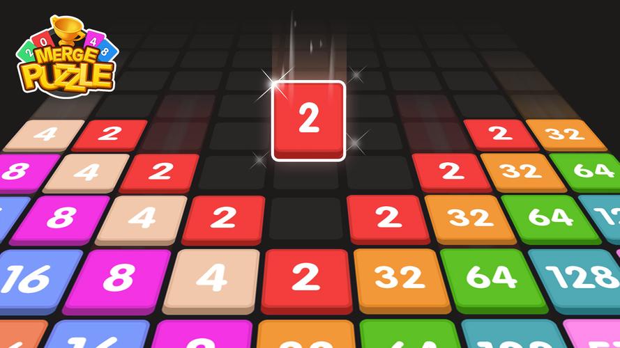 Merge Block - number games Captura de tela 0