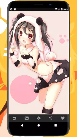 Beauty Anime Girls Wallpapers ภาพหน้าจอ 1