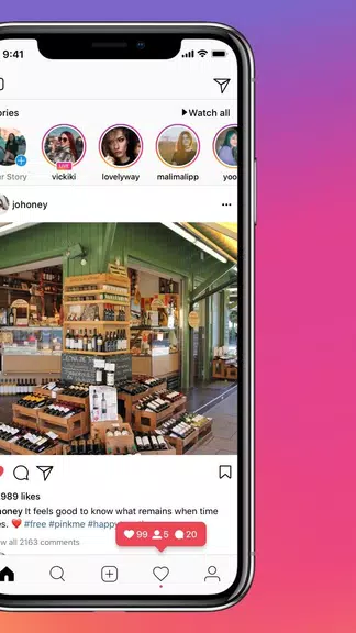 InstaPlus - Love Social New ဖန်သားပြင်ဓာတ်ပုံ 1