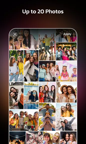 AI Photo Editor Collage Maker Schermafbeelding 1